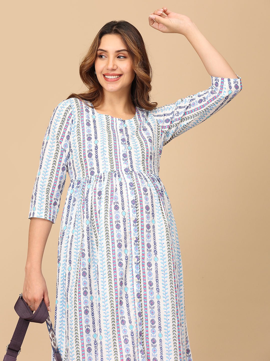 Whiff of Wonder Maternity and Nursing Dress - DRS - SK - WHOWN - S