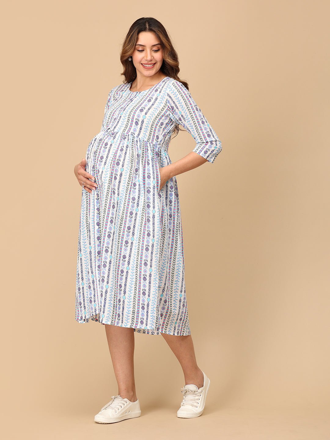 Whiff of Wonder Maternity and Nursing Dress - DRS - SK - WHOWN - S