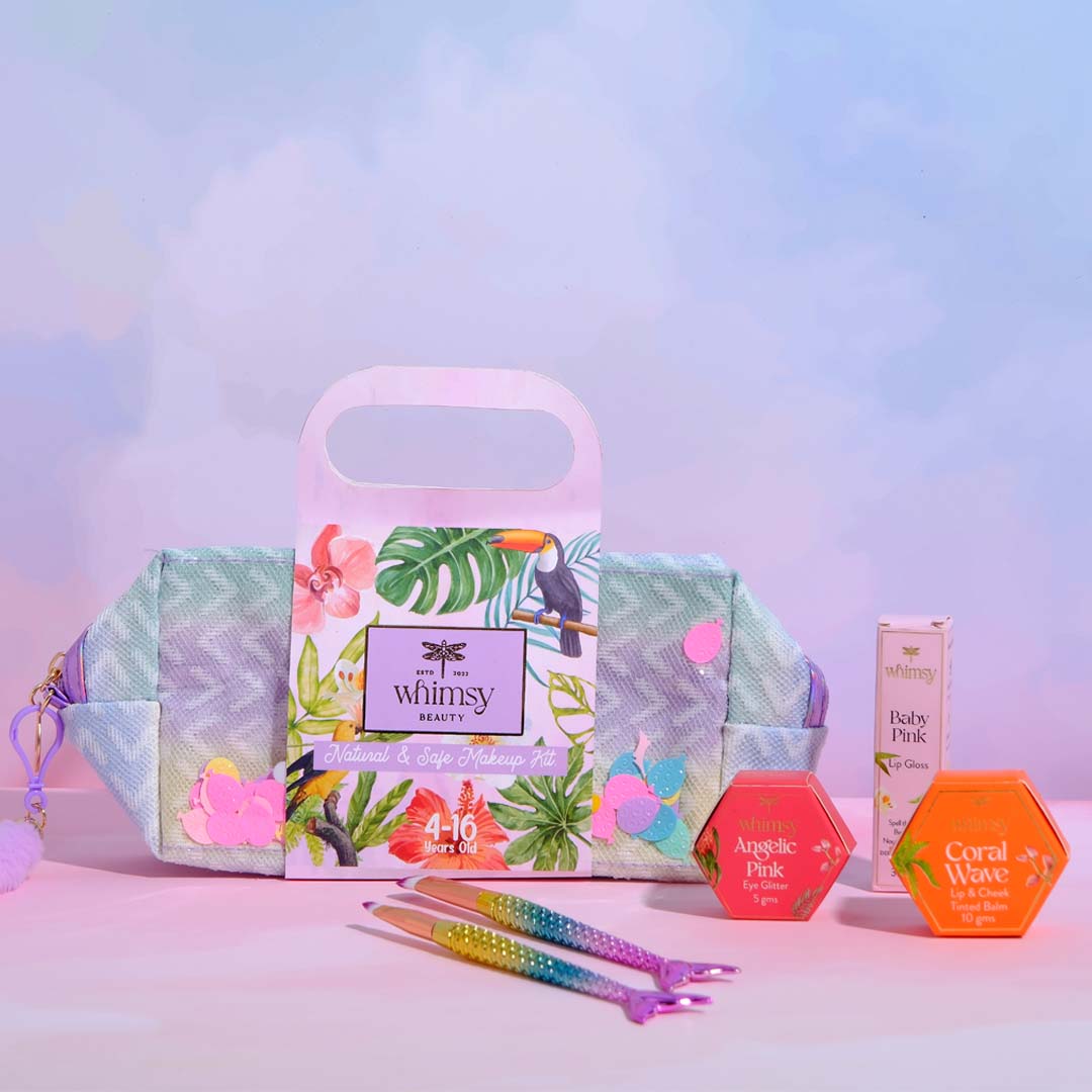 Whimsy Beauty Pouch Beauty Kit (Pouch Shape) for Kids & Teens - Pack of 5 - WH042336
