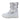 White and Silver Glam Kids Winter Snowboots - Little Surprise BoxWhite and Silver Glam Kids Winter Snowboots