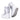 White and Silver Glam Kids Winter Snowboots - Little Surprise BoxWhite and Silver Glam Kids Winter Snowboots