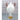 White Baby Horns Knitted soft Woolen Winter Cap with tie up, 6 - 18 months - 6 - 18 Months Winter Wear