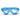 White Bordered Blue Anti Fog UV Protection Leakproof Design Swim Goggles for Kids,4yrs - 10yrs - 4 - 10 years Swim