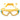 White Bordered Yellow Anti Fog UV Protection Leakproof Design Swim Goggles for Kids, 4yrs - 10yrs - 4 - 10 years Swim