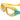 White Bordered Yellow Anti Fog UV Protection Leakproof Design Swim Goggles for Kids, 4yrs - 10yrs - 4 - 10 years Swim