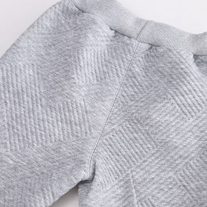 White & Grey Rock on Teddy 2 piece Track Suit set for Toddlers & Kids - Little Surprise BoxWhite & Grey Rock on Teddy 2 piece Track Suit set for Toddlers & Kids