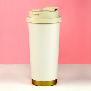 White Ted Stainless Steel premium Insulated Detox Infuser Bottle with Tea and Fruit Infuser attachment, 520ml - Back To School