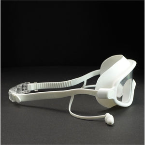 White with purple Button style Anti Fog UV Protection leakproof design Swim Goggles for Adults - Swim