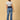 Wide Leg Maternity Denim with Belly Support - S Maternity Denims