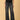 Wide Leg Maternity Denim with Belly Support - Black - MDD - KS - WIDL - S