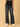 Wide Leg Maternity Denim with Belly Support - Black - MDD - KS - WIDL - S