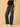 Wide Leg Maternity Denim with Belly Support - Black - MDD - KS - WIDL - S