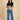 Wide Leg Maternity Denim with Belly Support: Mid Blue - S Maternity Denims