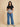 Wide Leg Maternity Denim with Belly Support: Mid Blue - S Maternity Denims