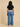 Wide Leg Maternity Denim with Belly Support: Mid Blue - S Maternity Denims