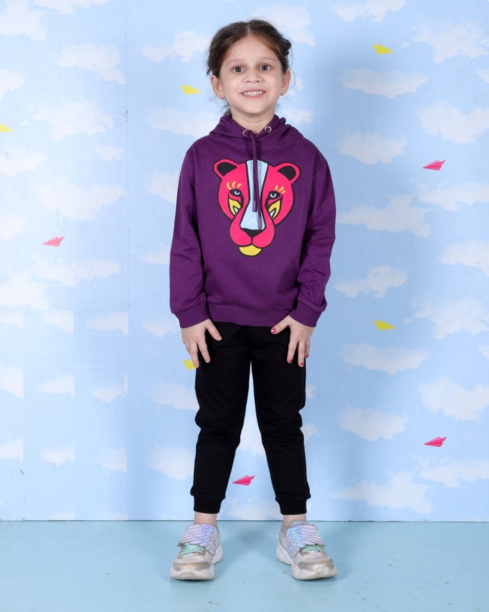 Wild Cat Hooded Sweatshirt - KWW-AN-ITSW-0-6