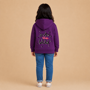 Wild Cat Hooded Sweatshirt - 0-6 Months Kids Winter Hoodies