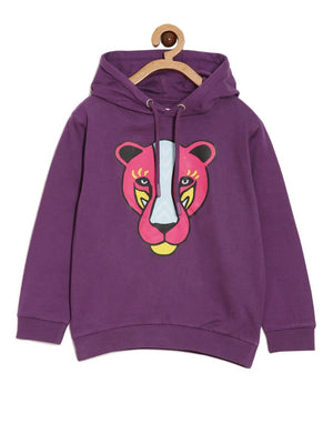 Wild Cat Hooded Sweatshirt - KWW-AN-ITSW-0-6