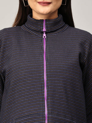 Wildflower Dreams Maternity and Nursing Bomber Jacket Co- Ord Set - MWW-SD-NVYJ-S