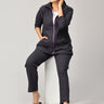 Wildflower Dreams Maternity and Nursing Bomber Jacket Co- Ord Set - MWW-SD-NVYJ-S