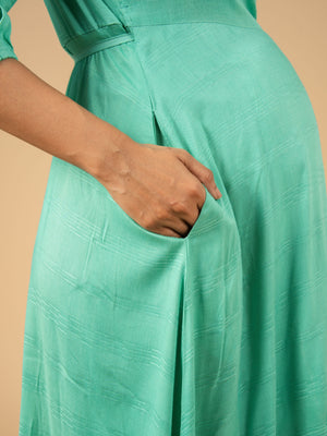 Willow Grace Maternity Wrap Dress - S Maternity Casual Dress