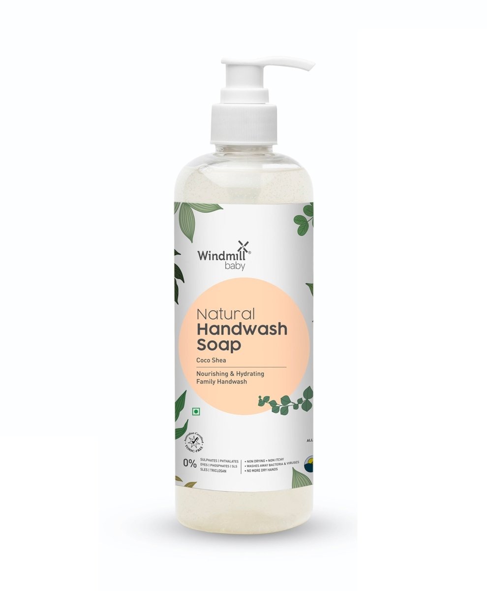 Windmill Baby Natural Coco Shea Handwash Liquid Soap- 450 ml - WMB018