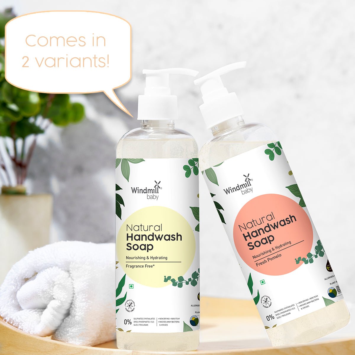Windmill Baby Natural Coco Shea Handwash Liquid Soap - 450 ml - WMB018