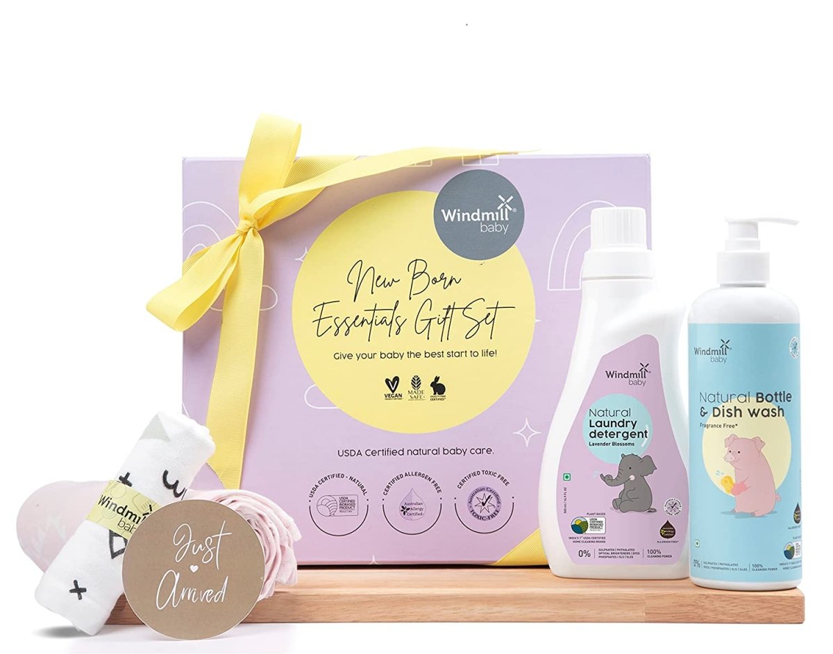 Windmill Baby New Born Essentials Gift Set - WMB017