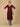Wine Embroidered Maternity And Nursing Silk Kurta - S Maternity Ethnic Wear