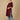 Wine Embroidered Maternity And Nursing Silk Kurta - S Maternity Ethnic Wear