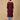 Wine Embroidered Maternity And Nursing Silk Kurta - S Maternity Ethnic Wear