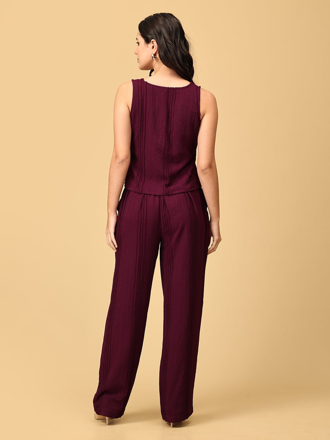 Wine Heads Ahead Women's Vest And Pant Set - WES - SK - WNHD - XS