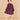 Wine Plaid Flannel Girls Winter Dress - 6-12 Months Girls Winter Dresses