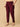 Wine Silk Maternity Pants - MBS - SK - WNSK - S