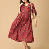Wine & Waris Maternity and Nursing Casual Dress - DRS - SK - WNWR - S
