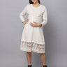 Winter Morning Maternity Sweater Dress With Nursing - DRS-WTRMR-S