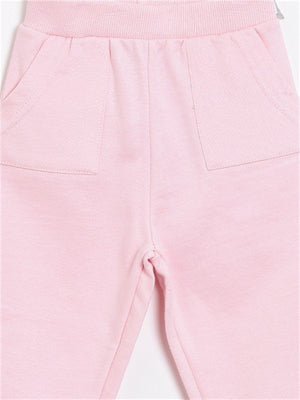 Winter Sweatpants with Fleece- Pink - WTSP-PNK-0-6