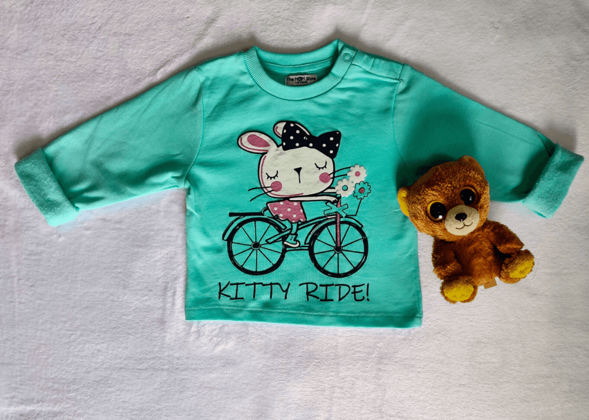 Winter Sweatshirt Combo - Elephant, Kitty, Pom Pom and Unicorn - KDSWT-4-EKPU-0-6