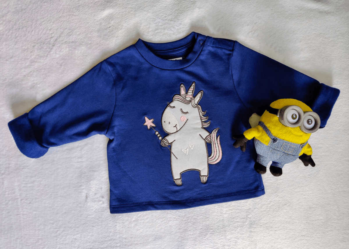 Winter Sweatshirt Combo - Elephant, Kitty, Pom Pom and Unicorn - KDSWT-4-EKPU-0-6