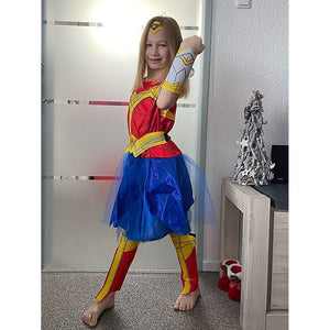 Wonder Supergirl Kids Halloween Costume - Little Surprise BoxWonder Supergirl Kids Halloween Costume