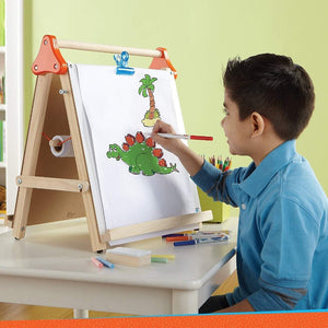 Wooden 3 in 1 Table Top Easel - Easel Board