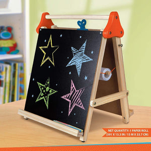 Wooden 3 in 1 Table Top Easel - Easel Board