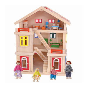 WOODEN DOLL HOUSE - DOLL HOUSE