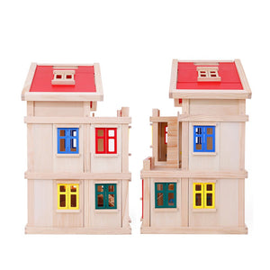 WOODEN DOLL HOUSE - DOLL HOUSE