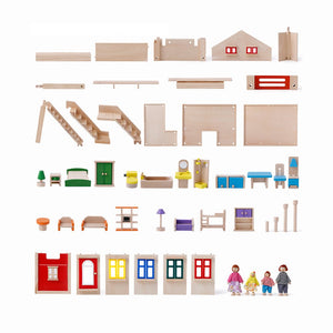 WOODEN DOLL HOUSE - DOLL HOUSE