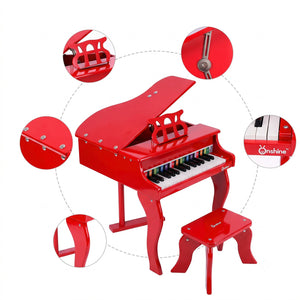 WOODEN PIANO - PINK PAINO