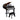 WOODEN PIANO - WHITE PAINO