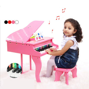 WOODEN PIANO - PINK PAINO