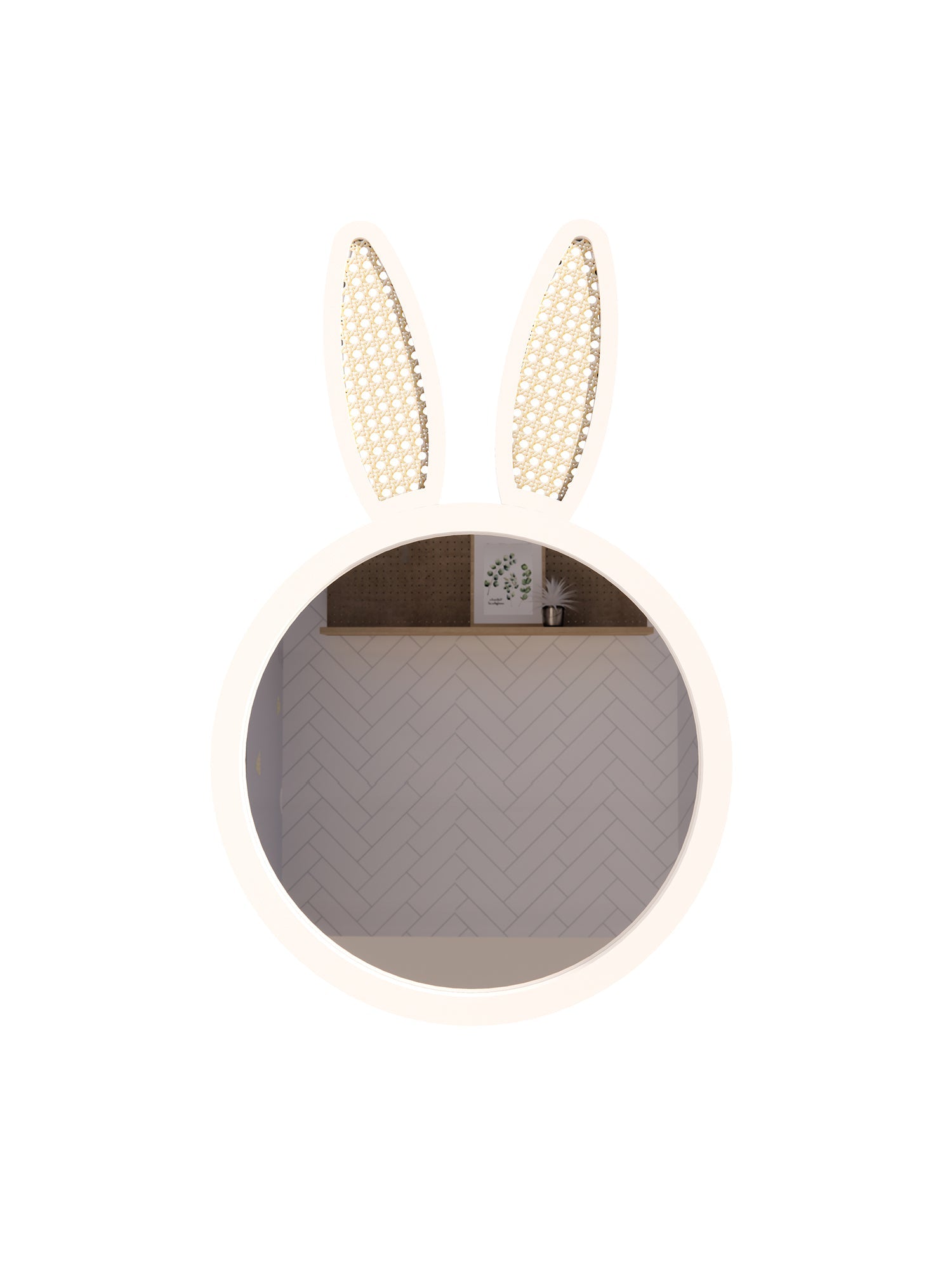 W&R Bunny mirror - BM - WHB - WR