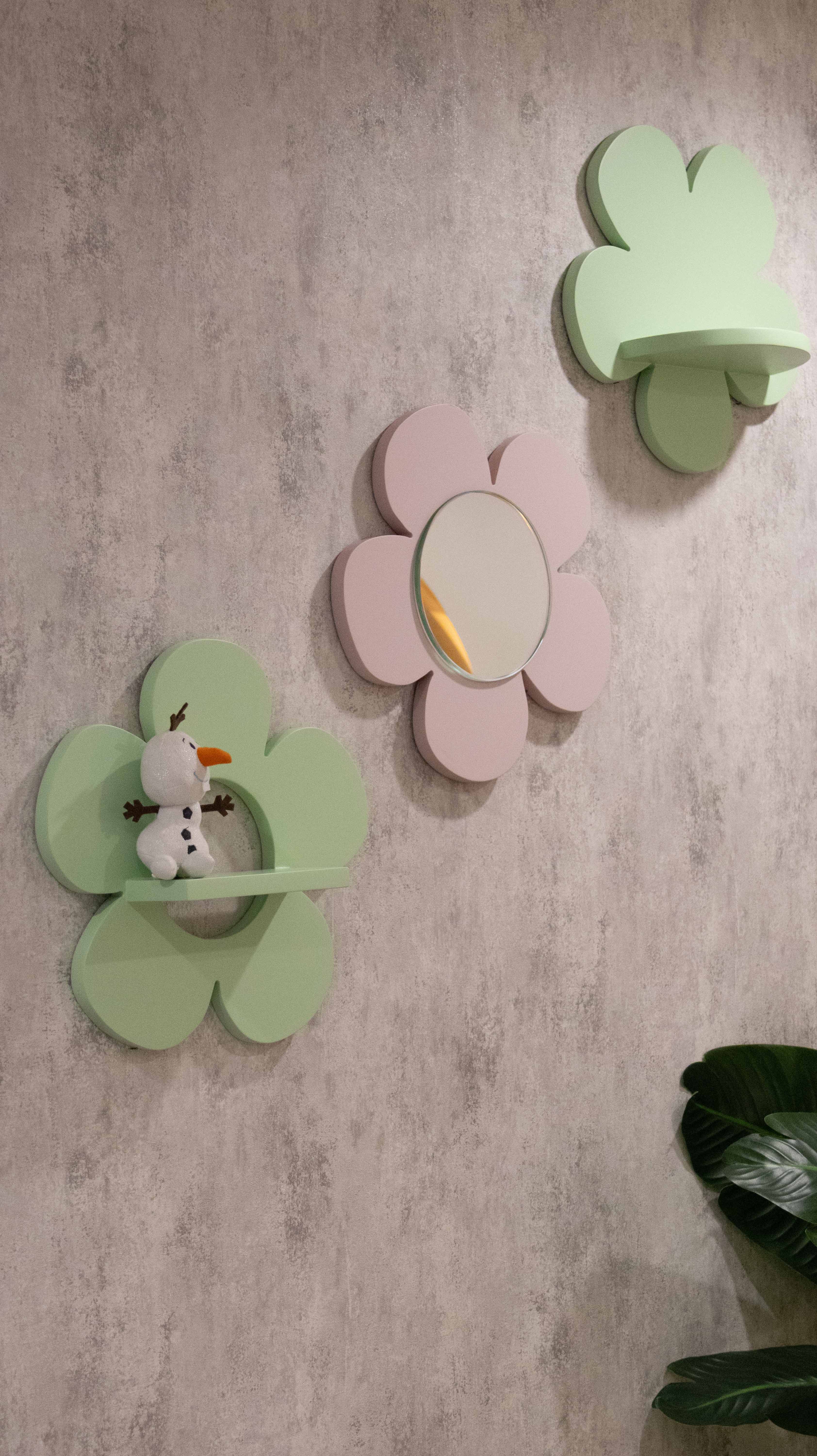 W&R Flower mirror - FM - YWB - WR